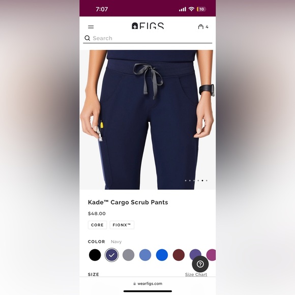 Figs Scrub Pants - Picture 2 of 5